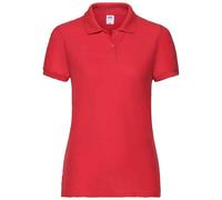 Fruit of the Loom - Polo Lady Fit de Piqué para Mujer