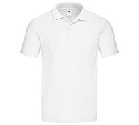 Fruit of the Loom Polo original 63-505-0 de algodón para hombre, Blanco, XL