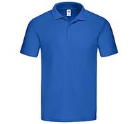 Fruit of the Loom Polo original 63-505-0 de algodón para hombre, color: real, talla: 3XL
