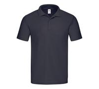 Fruit of the Loom Polo original, azul oscuro, M