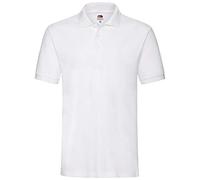 Fruit of The Loom - Polo para Hombre (3 Unidades) Blanco Blanco L