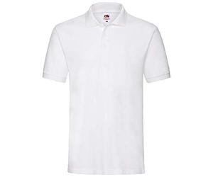 Fruit of The Loom - Polo para Hombre (3 Unidades) Blanco Blanco XXL