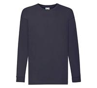 Fruit of the Loom Polo para Hombre 65/35, Azul Oscuro, L