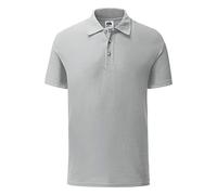 Fruit Of The Loom - Polo de manga corta para hombre Gris gris claro L