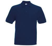 Fruit Of The Loom - Polo pique de manga corta grueso Modelo 65/35 Hombre Caballe
