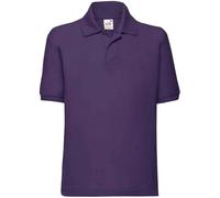 FRUIT OF THE LOOM - Polo Unisex para niños