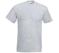 Fruit of the Loom Premium Tee Single, Camiseta manga corta para Hombre, Gris (Heather Grey), X-Large