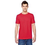 Fruit of the Loom Premium Tee Single, Camiseta manga corta para Hombre, Rojo (Red), Medium
