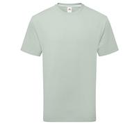 Fruit of the Loom Pure Cotton T | Camiseta para hombre y mujer | 100% algodón orgánico, cuello redondo, corte clásico, etiqueta Tear-Away | Camiseta básica sostenible, saga, 3XL