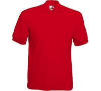 Fruit of the Loom Raglan Sleeve - Polo para hombre, color rojo, talla Medium