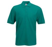 Fruit of the Loom Raglan Sleeve - Polo para hombre, color verde (emerald), talla X-Large