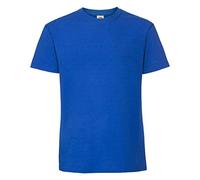 Fruit of the Loom Ringspun Premium T - Camiseta para hombre, azul cobalto, XL