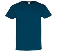 Fruit of the Loom Ringspun Premium T - Camiseta para hombre, Mountain Blue, XL