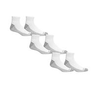 Fruit of the Loom Ropa de trabajo pesada calcetines duraderos de la tripulación con soporte del arco del pie (multipack)