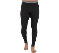 Fruit of the Loom Ropa Interior térmica de gofre reciclada de Primera Calidad con Pantalones Largos (Paquetes de 1, 2, 3 y 4) Pijama, Negro, XL para Hombre