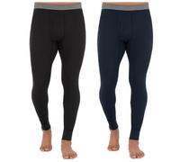 Fruit of the Loom Ropa Interior térmica reciclada Hombre (1, 2, 3 y 4 Paquetes) - Negro - Large