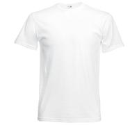 Fruit of the Loom Ss022m Camiseta, Blanco, Medium para Hombre