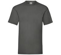 Fruit of the Loom SS022M - camiseta Hombre, Grey (Light Graphite), Large (talla Del Fabricante: Large)