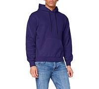 Fruit of the Loom SS026M, Sudadera con capucha Para Hombre, Morado (Purple), X-Large
