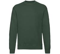 Fruit Of The Loom SS027M - Sudadera Hombre, Verde (Bottle Green), X-Large