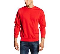 Fruit Of The Loom SS027M Sudadera, Rojo (Red), Small para Hombre