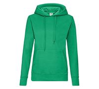 Fruit of the Loom Ss068m Sudadera para mujer, Verde (Kelly verde), XS