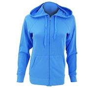 Fruit of the Loom Ss099m, Sudadera para Mujer, Azul (Azure Blue), 44 (Talla del Fabricante:XL)
