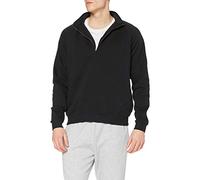 Fruit of the Loom Ss108m - Sudadera, Hombre, Negro (Black), Large (Talla del Fabricante: Large)