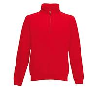 Fruit of the Loom Ss108m Sudadera, Rojo (Red), Medium (Talla del Fabricante: Medium) para Hombre