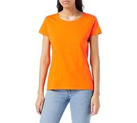 Fruit of the Loom Ss129m, Camiseta Para Mujer, Naranja, XS (Talla fabricante 8)
