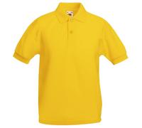Fruit of the Loom Ss132b - Camiseta para jóvenes, niña niño, rojo, amarillo y naranja, 140 cm