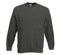 Fruit Of The Loom - Sudadera básica con mangas diseño Set-In Modelo 70/30 Prem