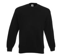 Fruit Of The Loom Sudadera básica con mangas diseño SetIn Modelo 70/30 (RW3159)