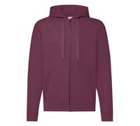 Fruit of the Loom sudadera clásica con capucha - hombres con cremallera