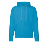 Fruit of the Loom sudadera clásica con capucha - hombres con cremallera