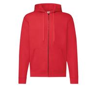 Fruit of the Loom sudadera clásica con capucha - hombres con cremallera