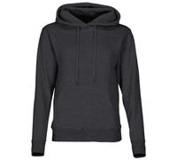 Fruit of the Loom Sudadera clásica con capucha para mujer + bolsa de tela MyShirt, Color gris oscuro jaspeado., L