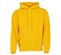 Fruit of the Loom Sudadera clásica con capucha y bolsa de tela MyShirt gratis, amarillo, L