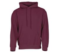 Fruit of the Loom Sudadera clásica con capucha y bolsa de tela MyShirt gratis, Borgoña + bolsa de tela Myshirt gratis, XXL