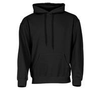Fruit of the Loom Sudadera clásica con capucha y bolsa de tela MyShirt gratis, Negro + bolsa de tela Myshirt gratis, 5XL