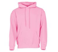 Fruit of the Loom Sudadera clásica con capucha y bolsa de tela MyShirt gratis, Rosa + bolsa de tela Myshirt gratis, XL