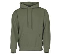 Fruit of the Loom Sudadera clásica con capucha y bolsa de tela MyShirt gratis, verde oliva + bolsa de tela Myshirt gratis, XL