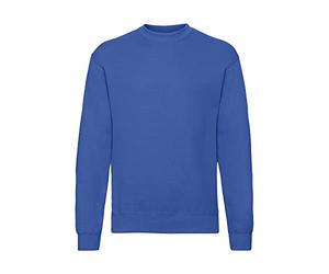 Fruit of the Loom - Sudadera clásica 'Set-In Sweat', azul real, XL
