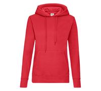 Fruit Of The Loom Sudadera con capucha ajustada para mujer (BC363) UTBC363_58