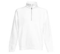 Fruit Of The Loom Sudadera con cremallera media cremallera Modelo Zip (BC358)