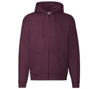 Fruit Of The Loom - Sudadera con cremallera y capucha Modelo Zip Through hombre/