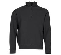 Fruit of the Loom - Sudadera con Cuello con Cremallera Hombre Caballero (2XL/Negro)