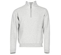 Fruit of the Loom - Sudadera con Cuello con Cremallera Hombre Caballero (Mediana (M)/Gris)