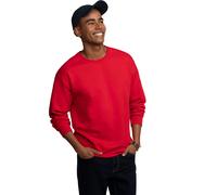 Fruit of the Loom - Sudadera de forro polar Eversoft que absorbe la humedad para hombre, color rojo, talla 3XL