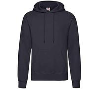 Fruit of the Loom Sudadera Ligera con Capucha para Hombre, Azul Marino Profundo, M